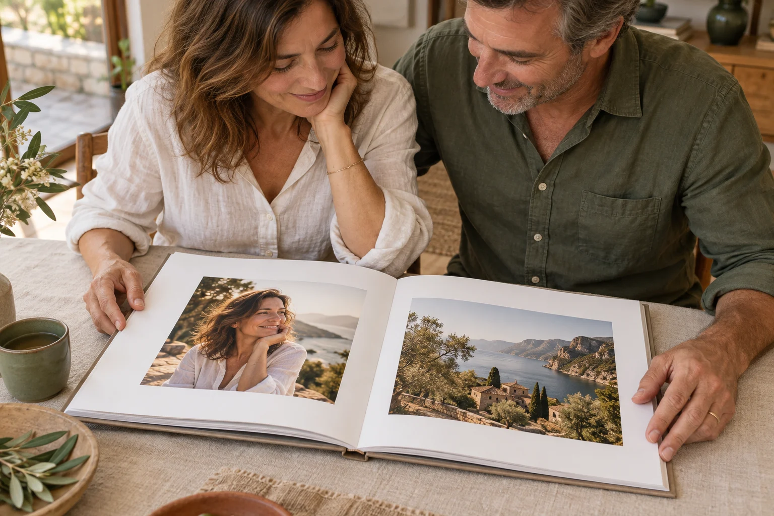 Illustration d’ambiance : souvenirs en album