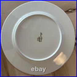 10 Mikasa Lorenzo Gold Cobalt Blue DINNER Plates Plate Set 10.5 Japan A1-128