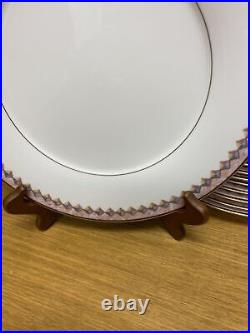 10 Noritake MOMENTUM #7734 withGold Trim 10 3/4 Dinner Plates