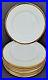 10-Pier-1-Porcelain-Gold-Band-On-White-11-Inch-Dinner-Plates-Excellent-China-01-cdg