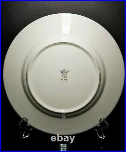 10 Royal Vienna Dinner Service Plates FULL 22kt GILT GOLD ENCRUSTED