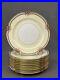10-Vtg-Noritake-Rubigold-10-Dinner-Plates-Gold-Ruby-Design-1930-s-Mint-01-rmft