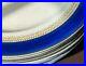 10-Wedgwood-Dinner-Plates-Sapphire-Cobalt-Gold-Gilded-Antique-England-Blue-RARE-01-gm
