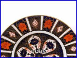11 ROYAL CROWN DERBY Old Imari 1128 Dinner Plate Set 10.5 Inch Sold Individually