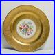 11-Vintage-Limoges-France-Gold-Encrusted-Dinner-Plate-Floral-Design-Flowers-01-gelb