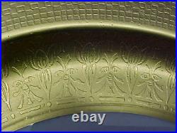 12 Bern Lan Fine China Heavy Gold Encrusted Floral Dinner Plates 10 3/4