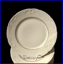 12 Charles Field Haviland Limoges Blank 13 with Gold Filigree 9 3/4 Dinner Plates