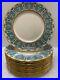 12-Lenox-Enameled-Antique-Service-Plates-1445-A302-Blue-Gold-on-Ivory-Scallop-01-xjqr