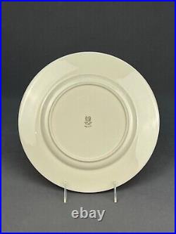12 Lenox Rose J300 China Dinner Plates 10 5/8 with Gold Trim