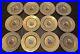 12-Royal-Hutschenreuther-Selb-Bavaria-Dinner-Plates-24k-Coin-Gold-China-10-5-01-yb