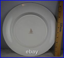 13 Royal Doulton Princeton Dinner Plates Great Condition Gold Trim