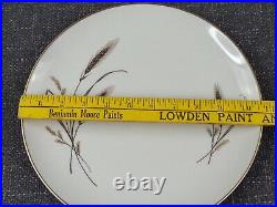 14 Fine Arts Fine China Golden Harvest Wheat Dinner Plates