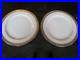 2-Philippe-Deshoulieres-gold-rim-dinner-plates-Limoge-Porcelain-New-wo-tags-01-tbu