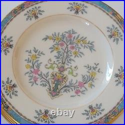 20pc Blue Tree by Lenox Bone China Set Made in USA Gold Stamp