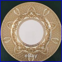 3 Bernardaud Limoges Gold Encrusted Dinner Plate 1900 Backstamp