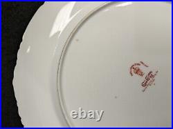 3 Royal Crown Derby 9.75 Dinner Plates For Gilman Collamore Co NYC Gilded