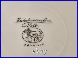 3 Tirschenreuth Bavaria Germany Gold Encrusted Dinner Plates Favorite Pattern