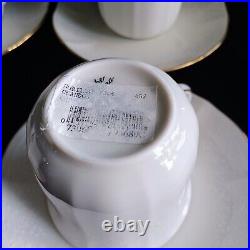 (4-5pc) Noritake CHANDON Gold #7306 Place Settings, MINT