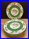 4-Antique-C-Ahrenfeldt-Limoges-Dinner-Plates-10-25-Birds-Floral-Green-Band-Gold-01-awt