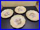4-Antique-Fish-scene-Limoges-gold-rimmed-scallowed-Dinner-plates-01-qgvf