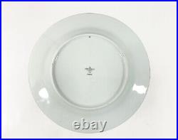 4x Bernardaud Rhapsody Limoges Gold Rim Dinner Plates 26 cm