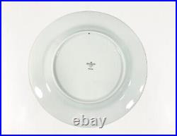 4x Bernardaud Rhapsody Limoges Gold Rim Dinner Plates 26 cm