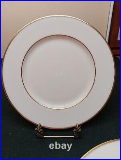 5 Lenox Ovington Brothers Gold Gilt Dinner Plates New York USA 10.25 1912 LJ34