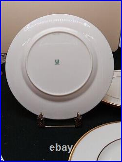 5 Lenox Ovington Brothers Gold Gilt Dinner Plates New York USA 10.25 1912 LJ34