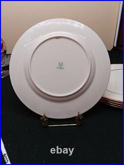 5 Lenox Ovington Brothers Gold Gilt Dinner Plates New York USA 10.25 1912 LJ34