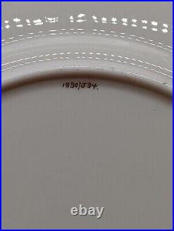 5 Lenox Ovington Brothers Gold Gilt Dinner Plates New York USA 10.25 1912 LJ34