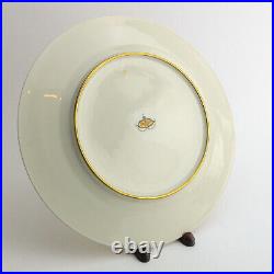 5711 by Rosenhal Bavaria 11 Set of 3 Dinner Plates Gold Encrusted Ivory