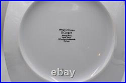 6 J. L. Coquet Large Limoges Service/Dinner Plates Gold Prelude