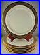 6-Royal-Gallery-San-Marco-China-Dinner-Plates-Pewter-Gold-Design-White-Body-01-you