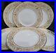 6-Royal-Worcester-Hyde-Park-Dinner-Plates-10-5-Mint-Unused-Heavy-Gold-Encrusted-01-wt
