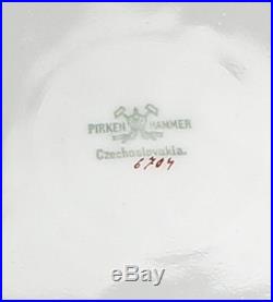 6pc Pirkenhammer Czech Porcelain 9.75 Dinner Plates Gilt, 24 Available