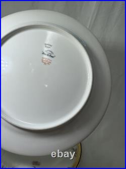 (8) Haviland'Feu de Four' Gold Encrusted withPink Carnations 10.3 DINNER PLATES (8) Haviland'Feu de Four' Gold Encrusted withPink Carnations 10.3 DINNER PLATES