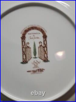 8 Lenox Mosaico d'Italia Mattonella Dinner Plates 11 1/4 Imperfect Read Bin 55