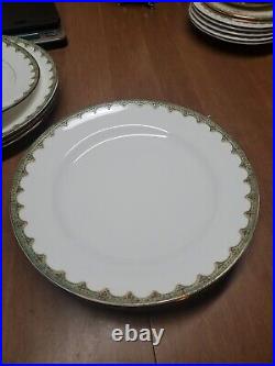 8 Lenox Mosaico d'Italia Mattonella Dinner Plates 11 1/4 Imperfect Read Bin 55