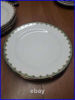 8 Lenox Mosaico d'Italia Mattonella Dinner Plates 11 1/4 Imperfect Read Bin 55