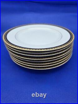 8 Mikasa Monarchy Gold L3461 Salad Plates