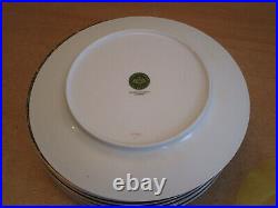 8 ROSENTHAL Classic Rose Frederick the Great Cobalt Gold Dinner Plates 10.25