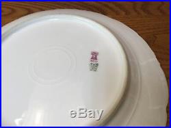 9 Atq. T&V LIMOGES DEPOSE TRESSEMANN & VOGT 9 1/2 Dinner Plates withGold Trim