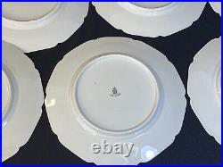 (9) Heinrich & Co Lady Louise H&R Selb Bavaria Germany 10 DINNER Plates Euc