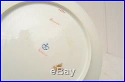 ATQ Royal Vienna Hand Painted Portrait Plate Raised Gold border Signed Wagner