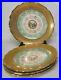 Antique-LE-MIEUX-CHINA-24K-4-Dinner-Plates-Gold-Hand-Decorated-Victorian-Couple-01-yhz