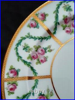 Antique Mintons England Gilman Collamore Fifth Ave porcelain plate 10.25 inches