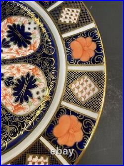 Antique Royal Crown Derby Old Imari Dinner Plate 10 1/8 1920's 10 Available