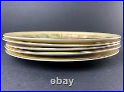 Aynsley Orchard Gold Dinner Plate Group of 5