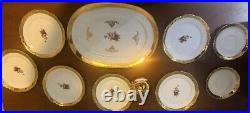 Bavarian china germany vintage gold trim (everything In 1st Picture Included)