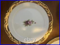 Bavarian china germany vintage gold trim (everything In 1st Picture Included)